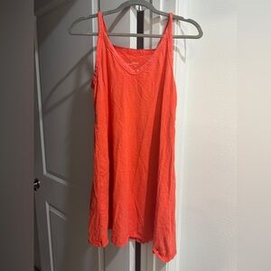 Universal Thread Coral Beach Coverup Dress